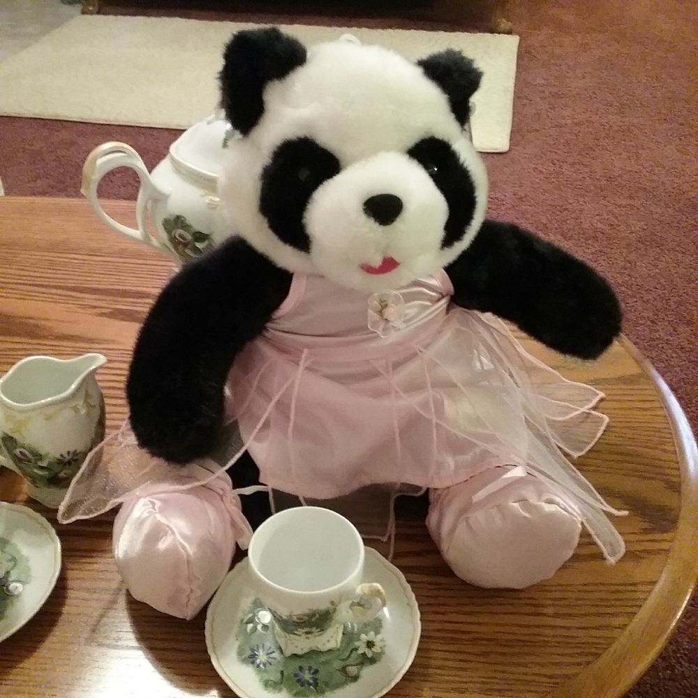 Here is your tea party buddy ms.panda